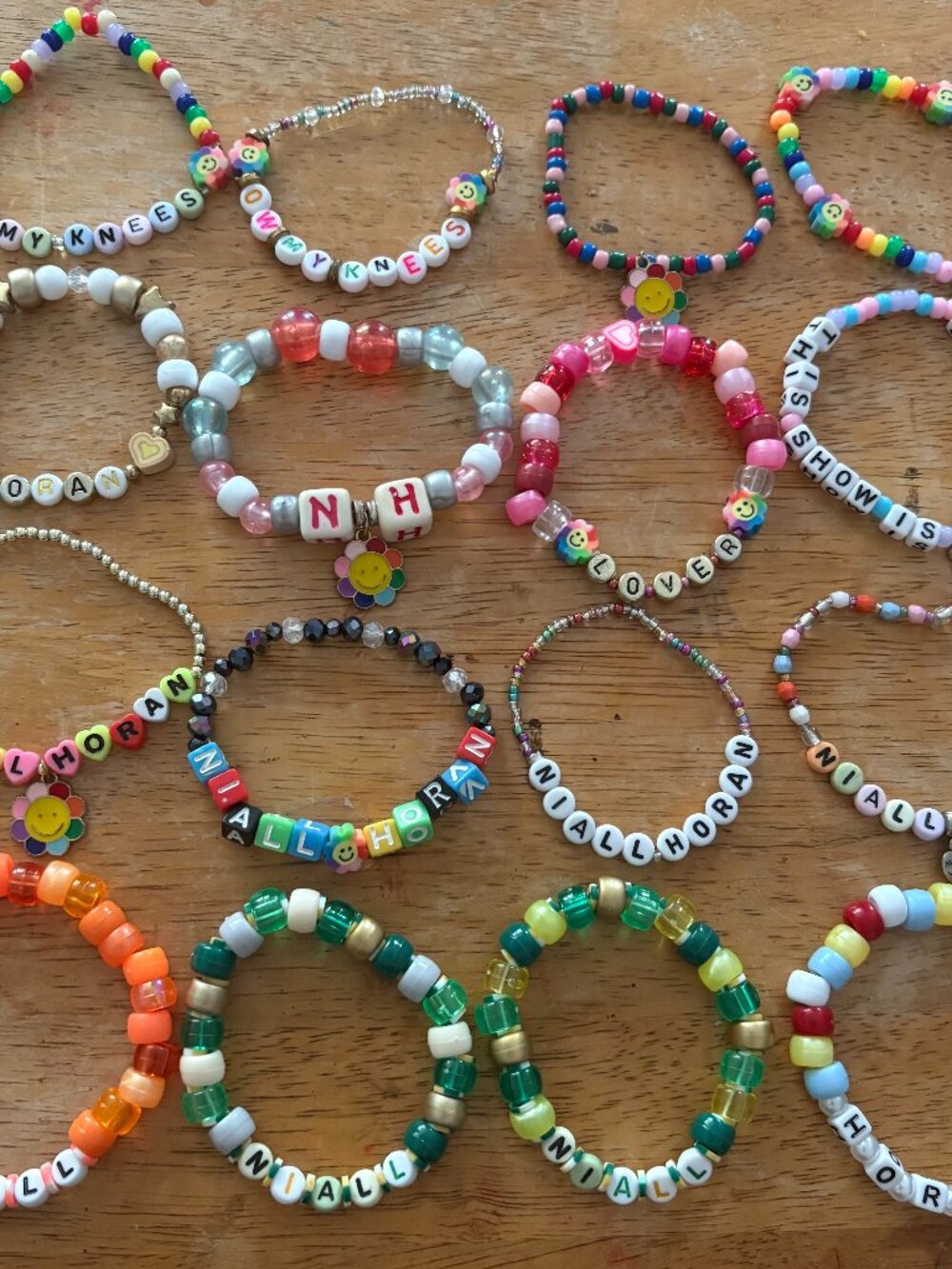 Niall Horan handmade bracelets